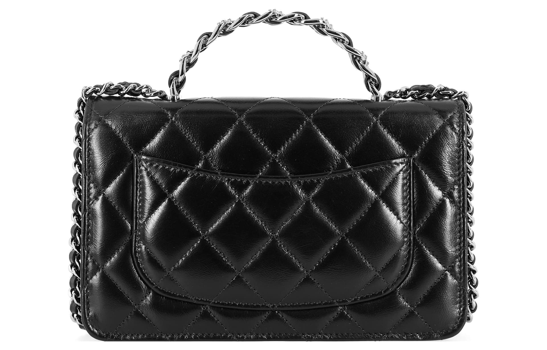 Сумка Chanel WOC Quilted Chain Bag Black - изображение 3