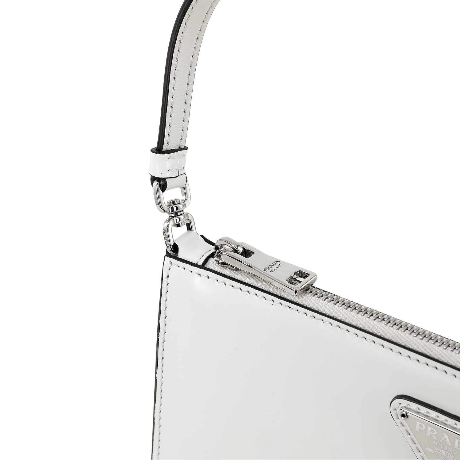 Сумка Prada Mini Leather Handbag White - изображение 5