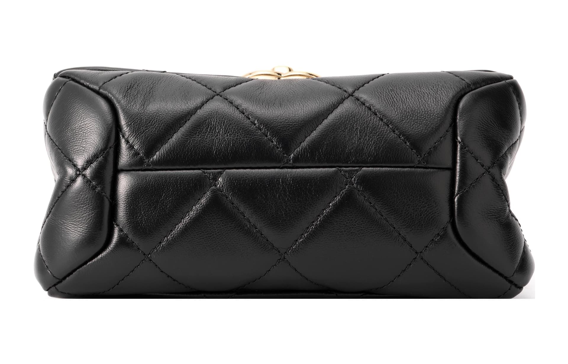 Сумка CHANEL 22A Chain Flap Mini Bag Black - изображение 4