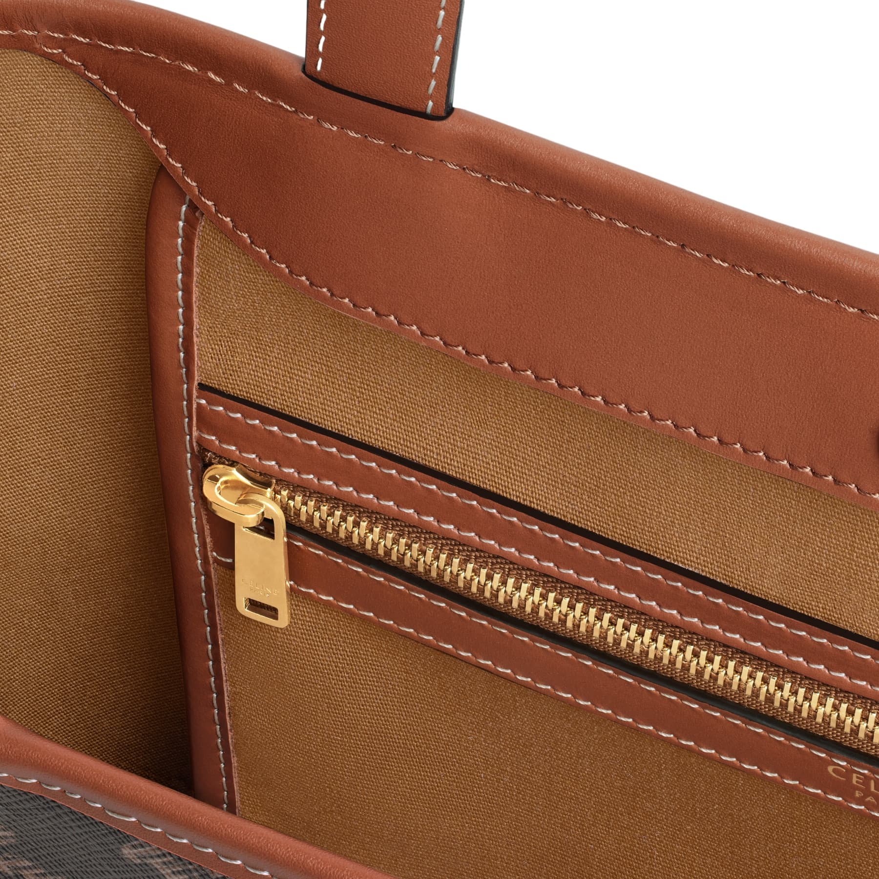 Сумка Celine Cabas Small Brown - изображение 5