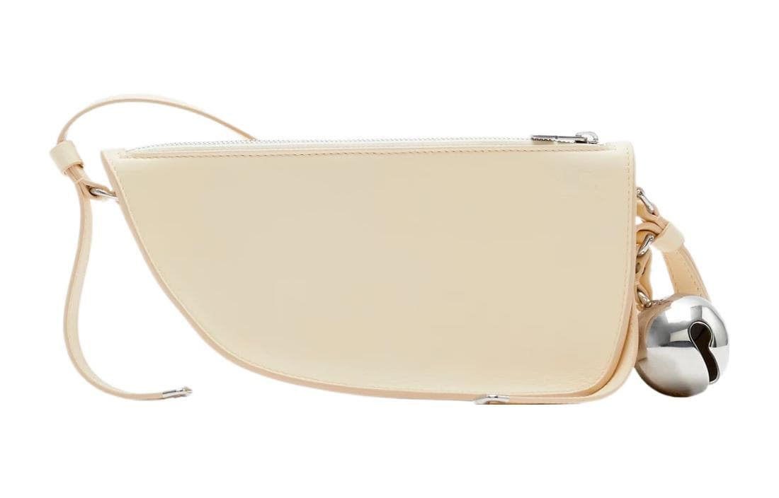 Сумка через плечо Burberry Mini Pearl White - изображение 4
