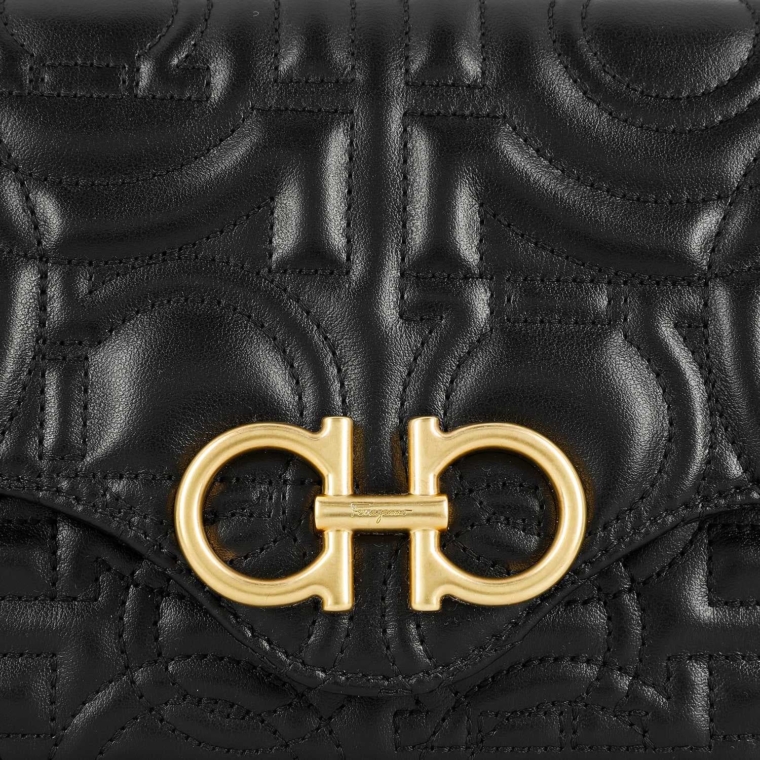 Сумка через плечо FERRAGAMO G QUILT MBAG - изображение 7