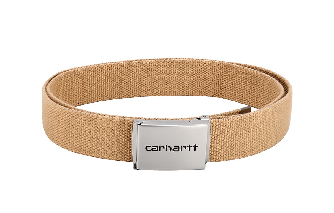Ремень Carhartt WIP CHROME CLIP BELT 3.3cm - изображение 2