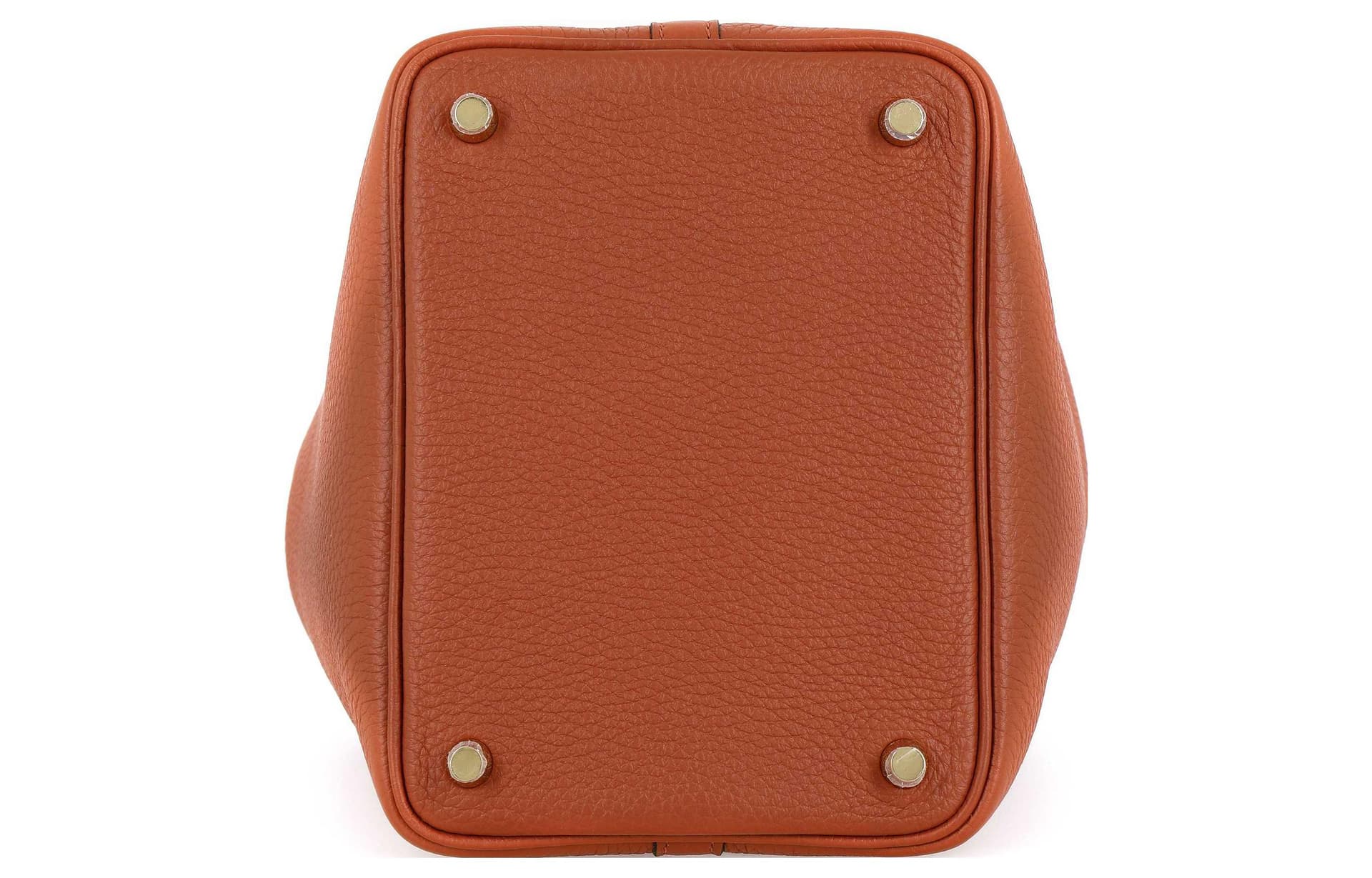 Сумка HERMES Picotin Lock 18 Clemence 6C Cuivre - изображение 5