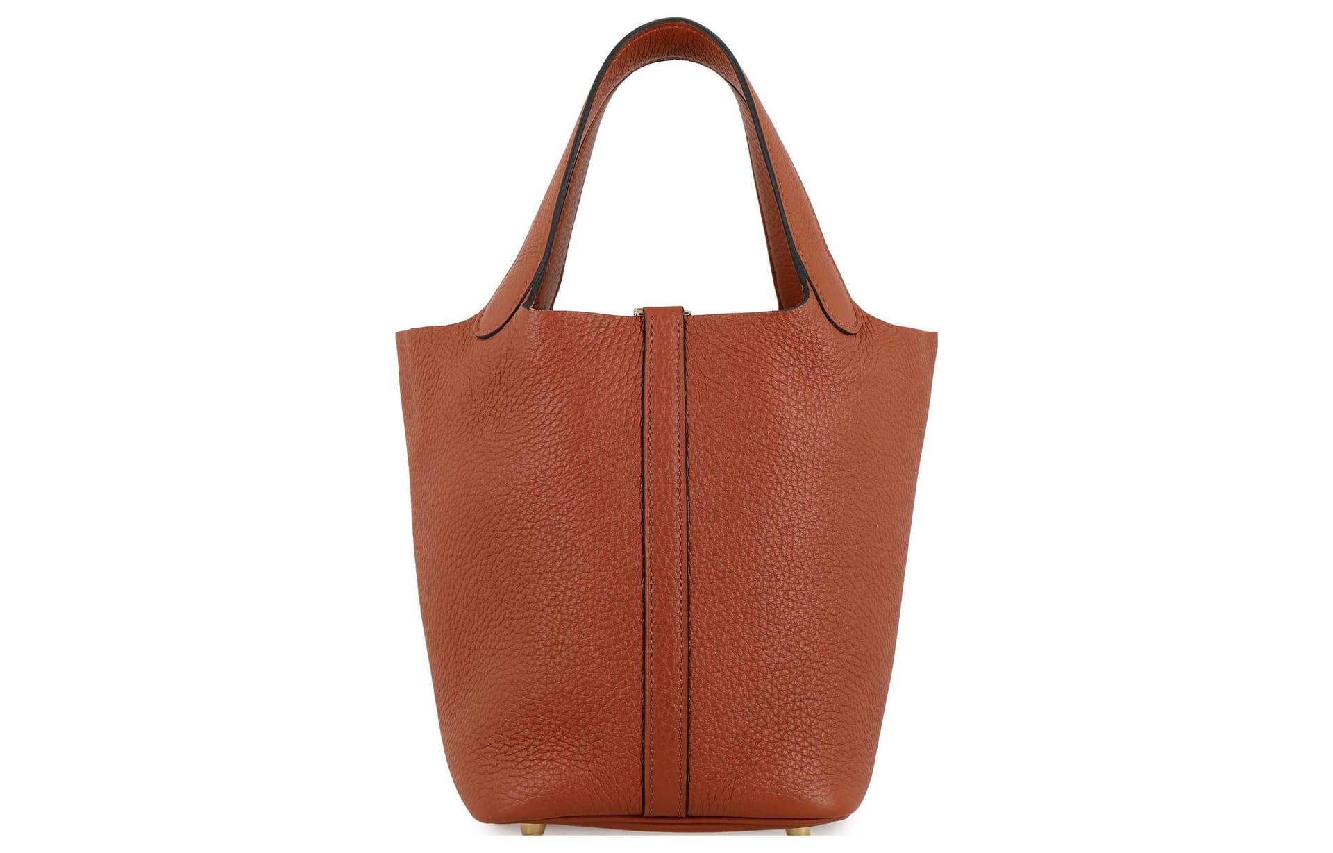 Сумка HERMES Picotin Lock 18 Clemence 6C Cuivre - изображение 4