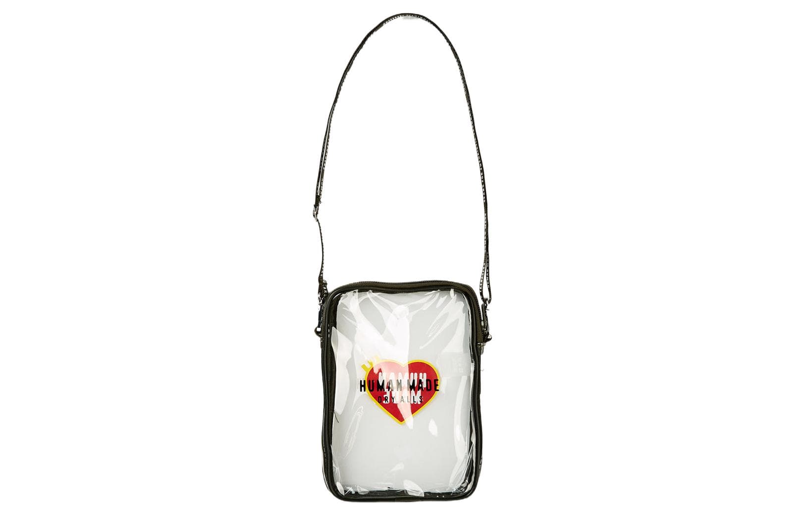 Сумка для телефона HUMAN MADE Logo PVC Crossbody Bag Olive - изображение 4