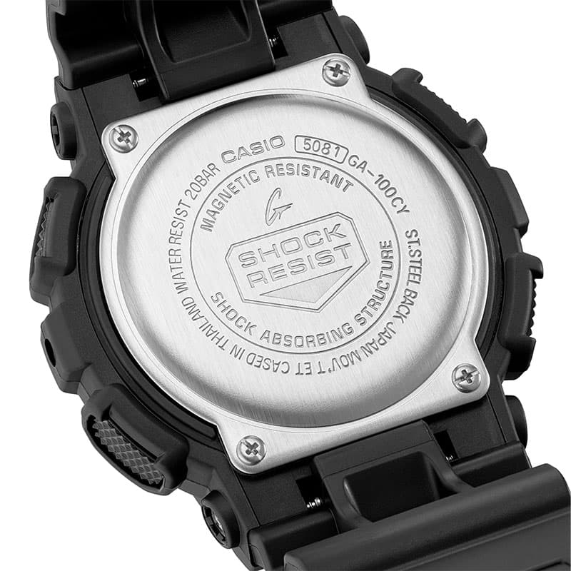 Часы CASIO G-SHOCK GA-100CY-1APR - изображение 5