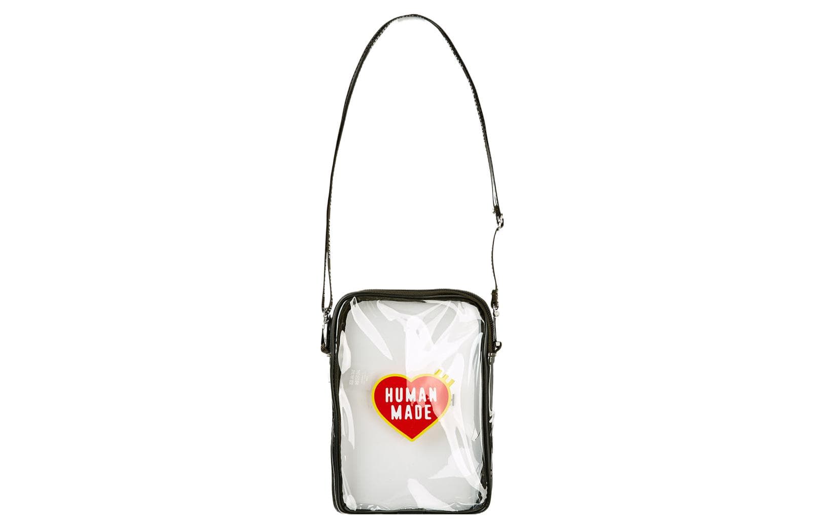 Сумка для телефона HUMAN MADE Logo PVC Crossbody Bag Olive - изображение 2