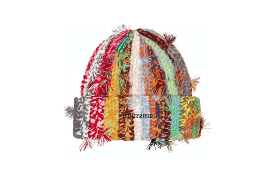 Шапка Supreme FW23 WEEK 13 Hand Tied beanie - изображение 1