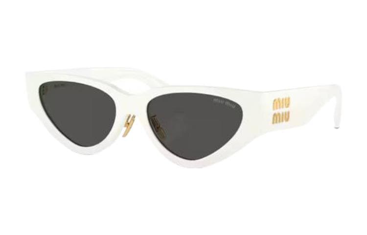 Солнцезащитные очки Miu Miu Acetate Irregular Sunglasses White - изображение 1