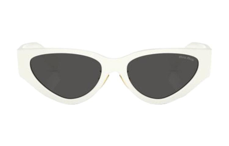 Солнцезащитные очки Miu Miu Acetate Irregular Sunglasses White - изображение 3