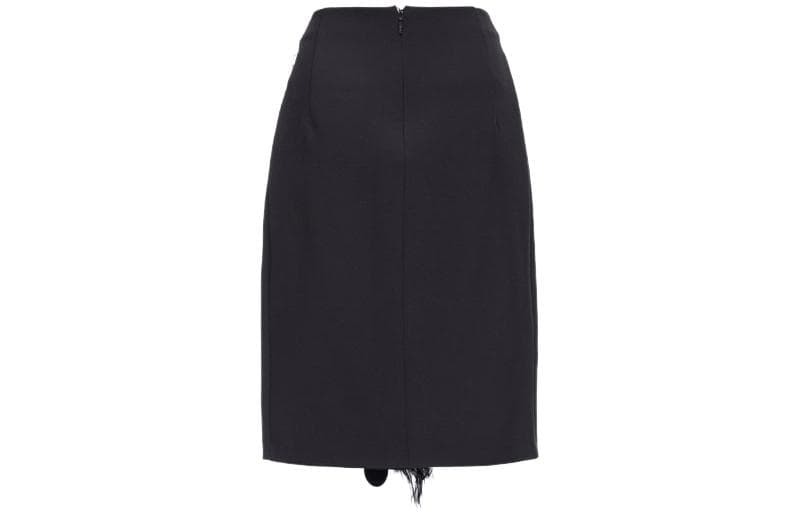 Юбка PINKO FW23 Gonna Con Piume E Paillettes - изображение 3
