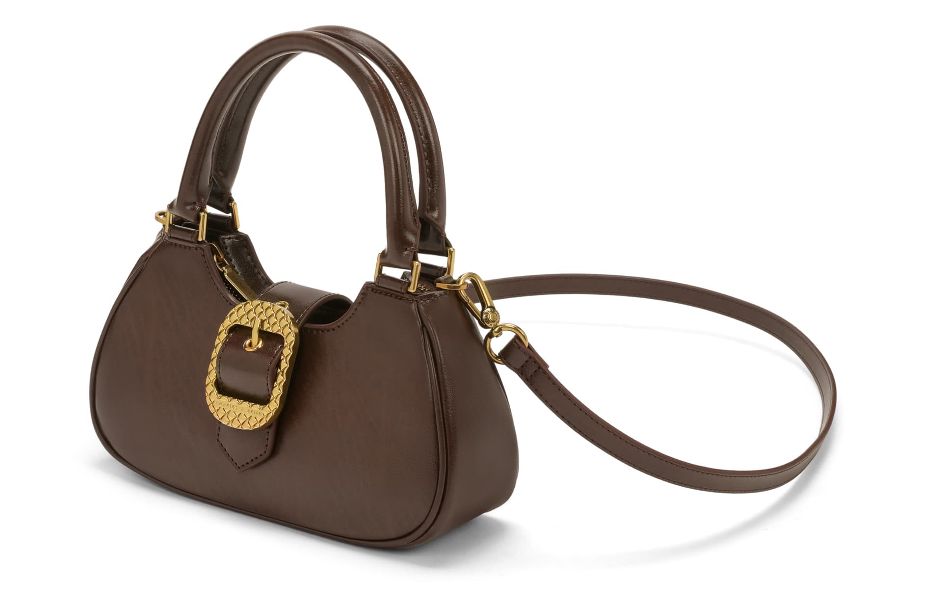 Сумка CHARLESKEITH ck PU NoirCreamDark Brown - изображение 3
