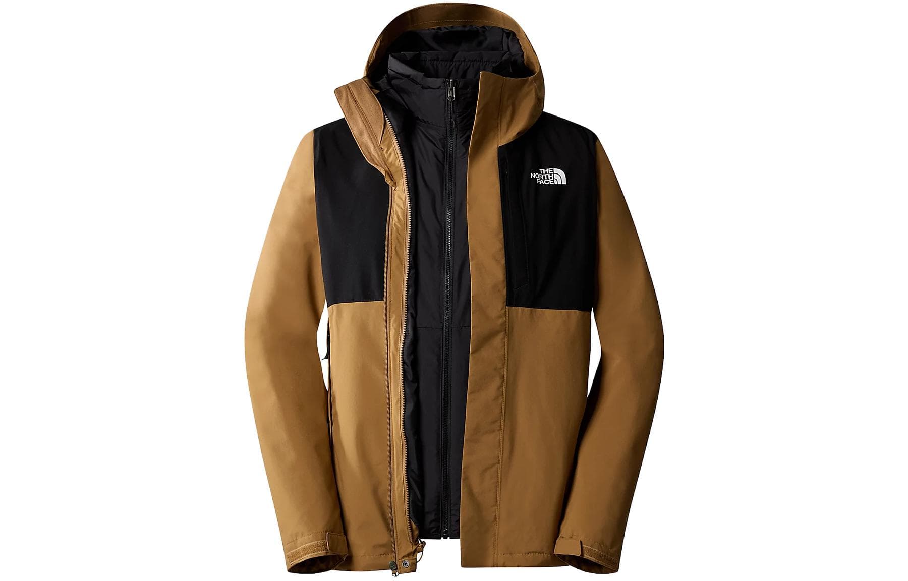 Демисезонная куртка The North Face Carto Triclimate Khaki - изображение 2