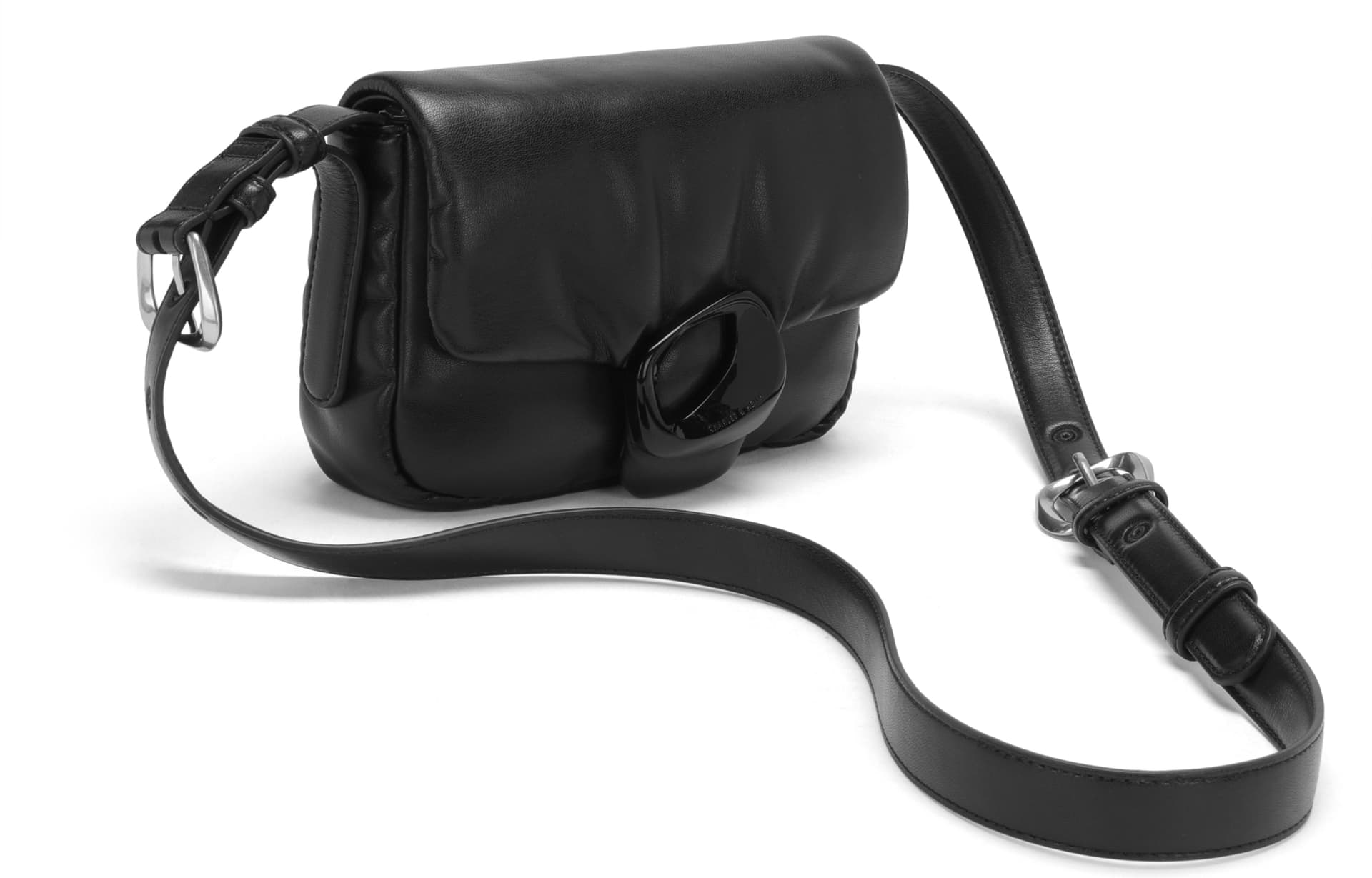 Мини-сумка CHARLESKEITH PU Dark BrownNoirIvory - изображение 3