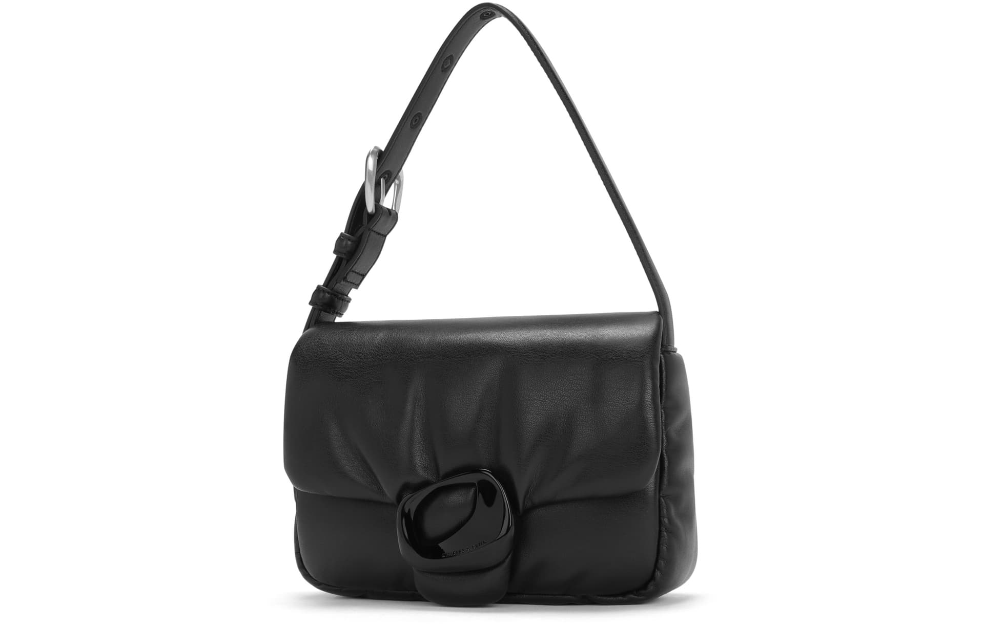 Мини-сумка CHARLESKEITH PU Dark BrownNoirIvory - изображение 2