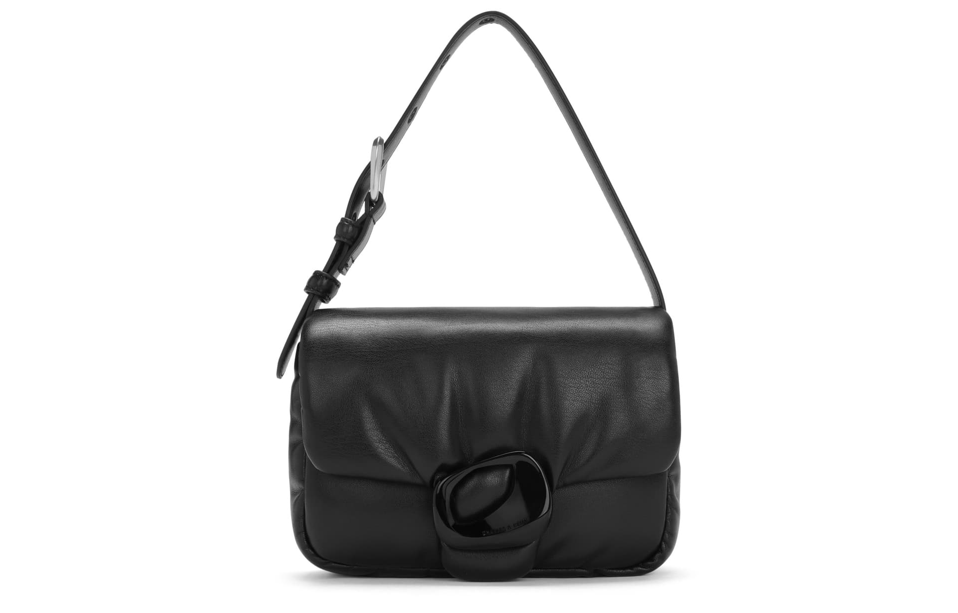 Мини-сумка CHARLESKEITH PU Dark BrownNoirIvory - изображение 1