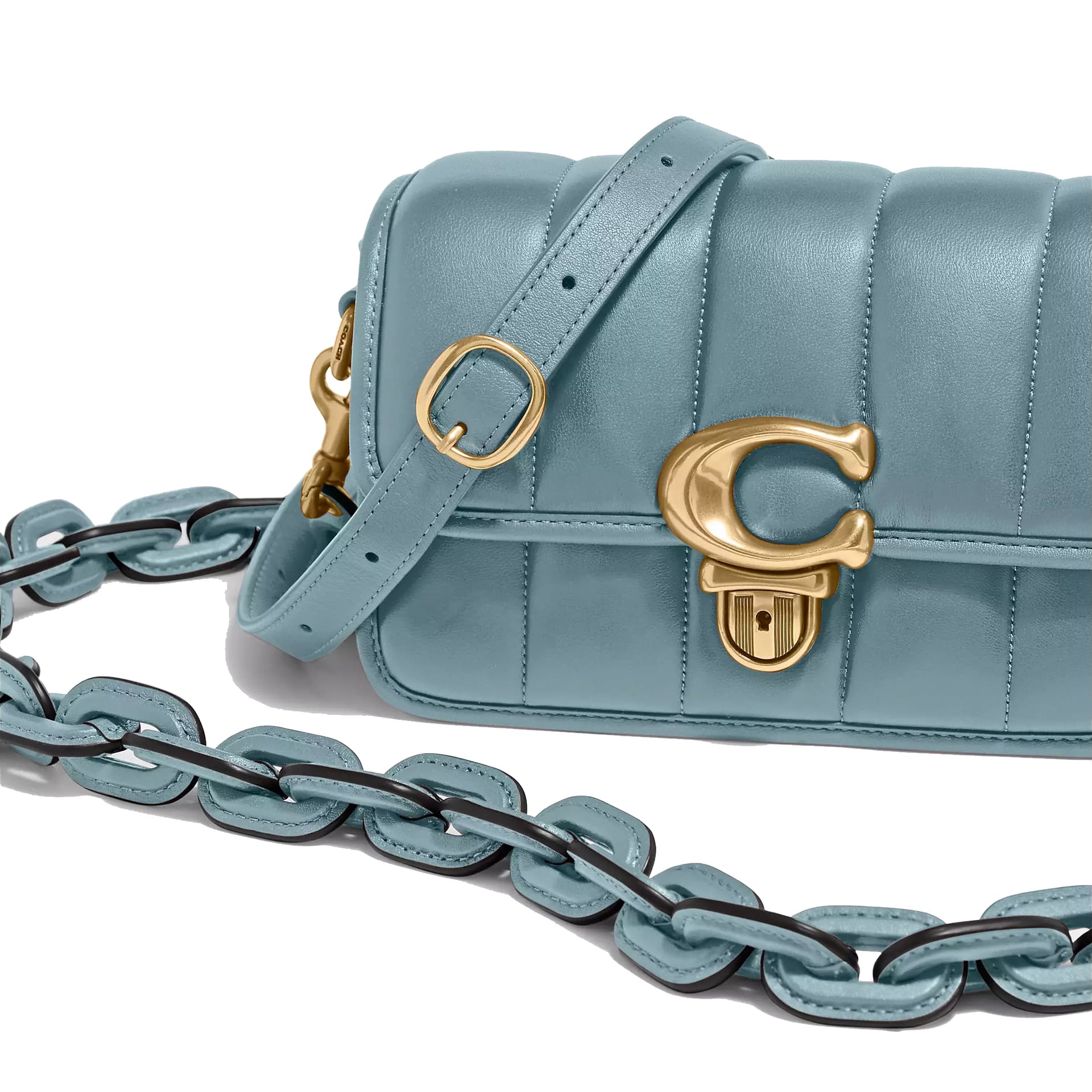 Мини-сумка COACH Studio 19 c logo - изображение 4