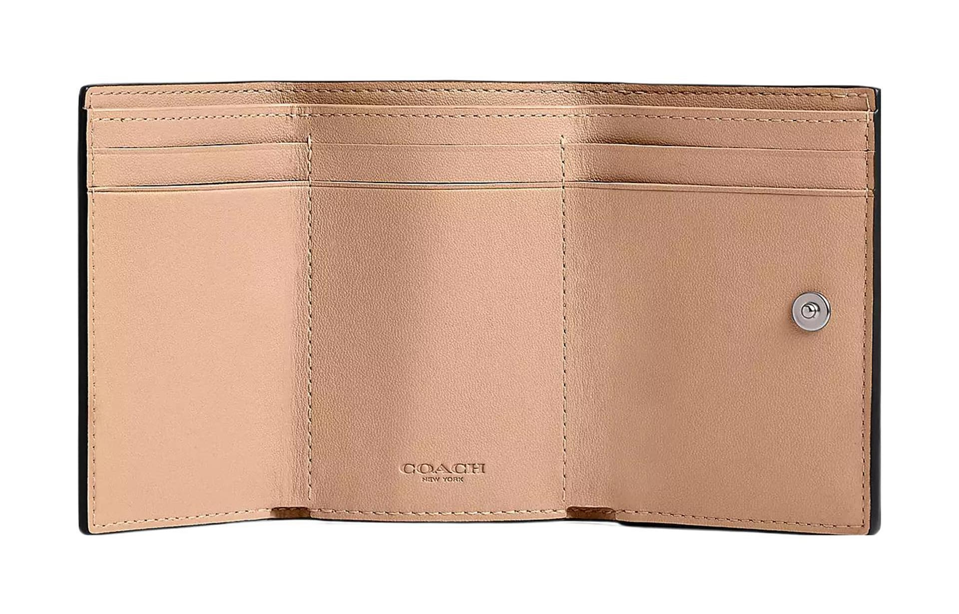 Кошелек COACH Trifold Wallet 11 Logo - изображение 3