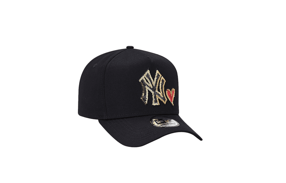 Кепка New Era Sequin Heart Black Cap - изображение 2