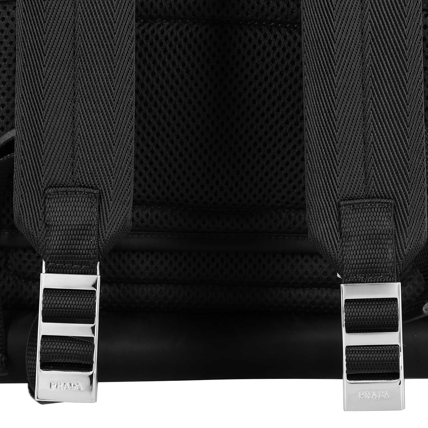 Рюкзак Prada Re-Nylon Backpack Black - изображение 7