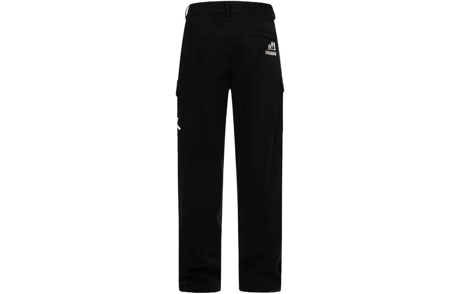 Штаны EVISU Черные Мужские Карго Брюки - изображение 2