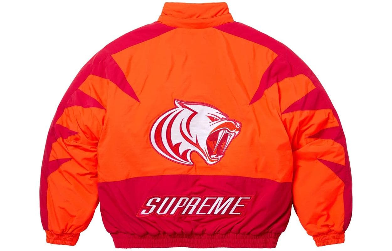 Куртка Supreme Wildcat Sideline Puffer Jacket - изображение 3