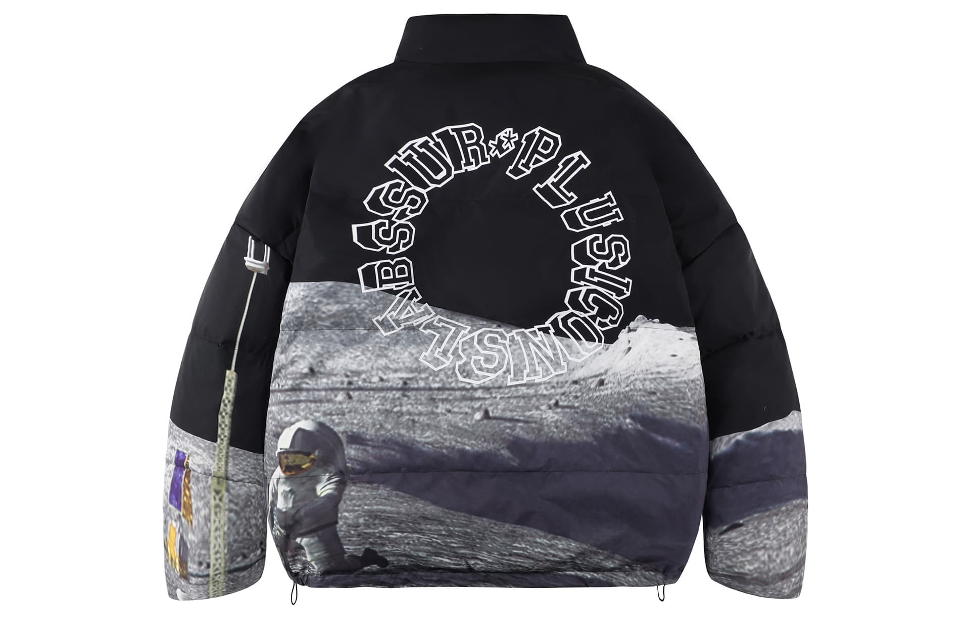 Зимняя куртка ICONS Lab Cyberpunk Astronaut Down Jacket Black - изображение 2