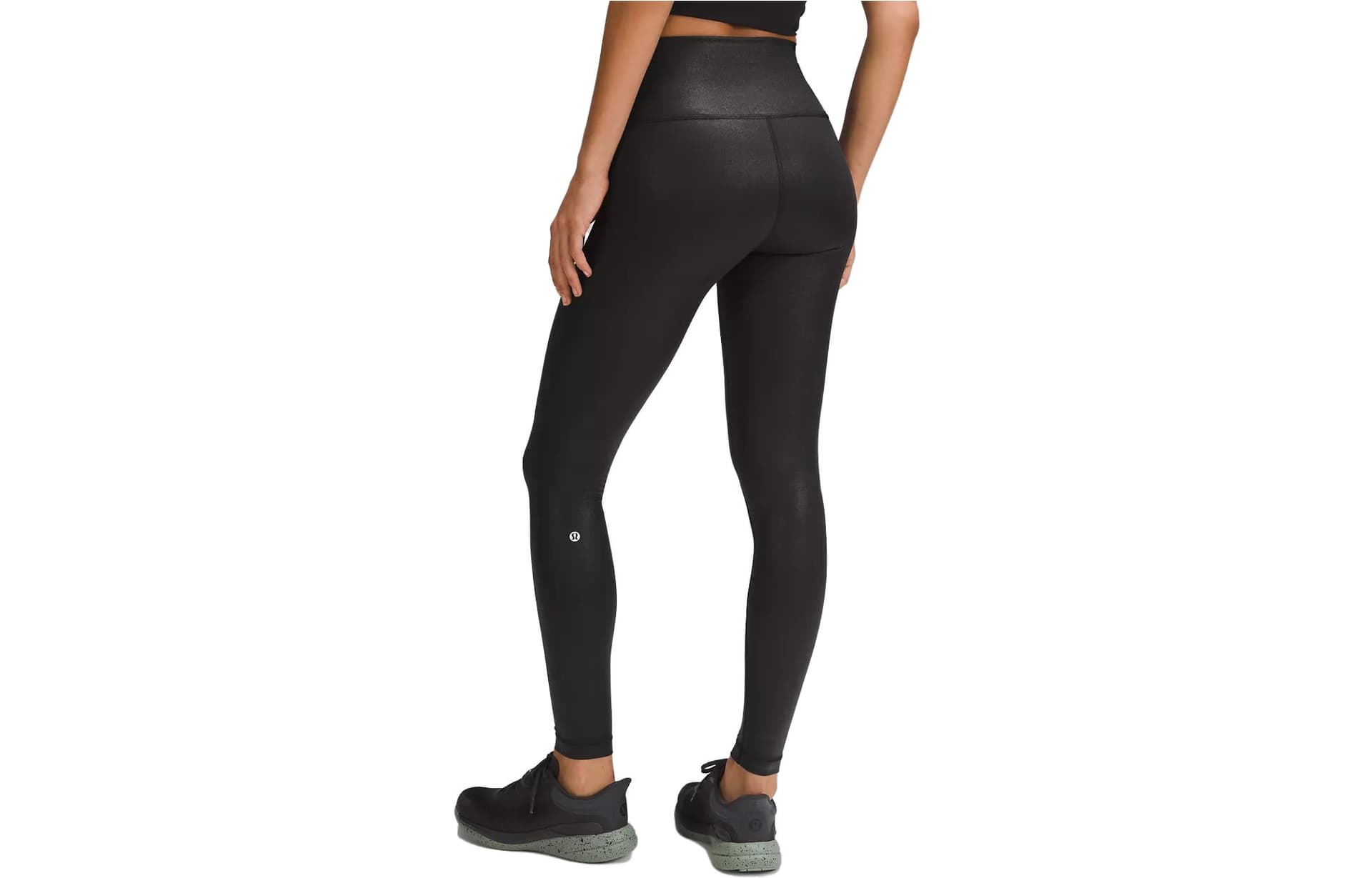 Штаны lululemon Wunder Train High-Rise Tight 28" Foil Black - изображение 4