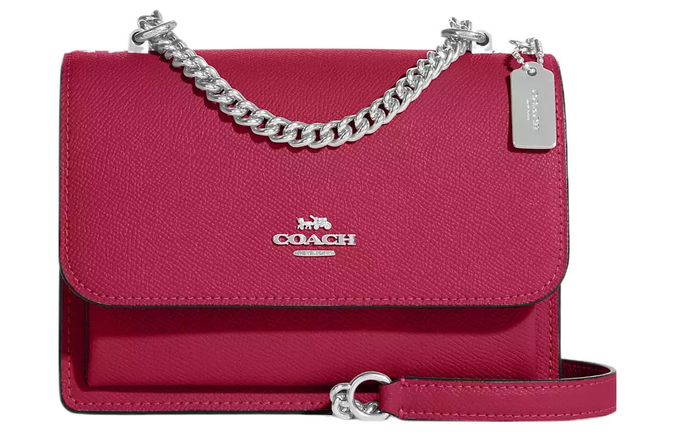 Сумка через плечо COACH Klare 18 Silver Purple - изображение 1