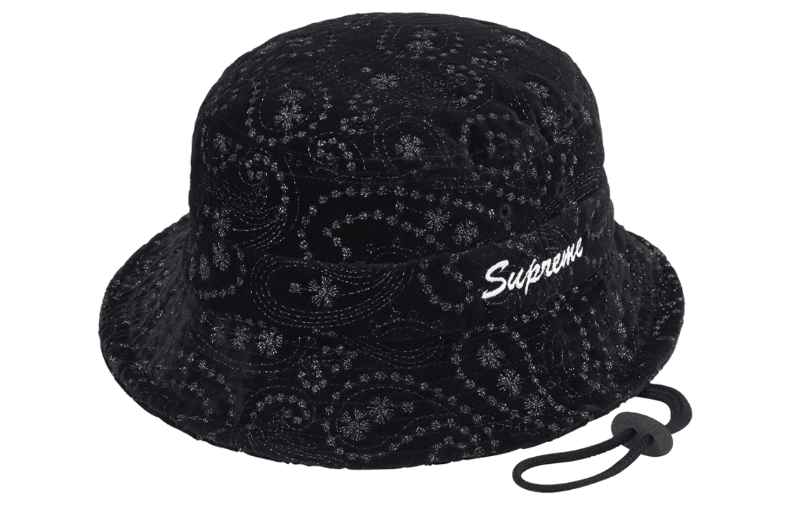 Панама Supreme FW23 WEEK 15 VELVET PAISLEY BOONIE - изображение 1
