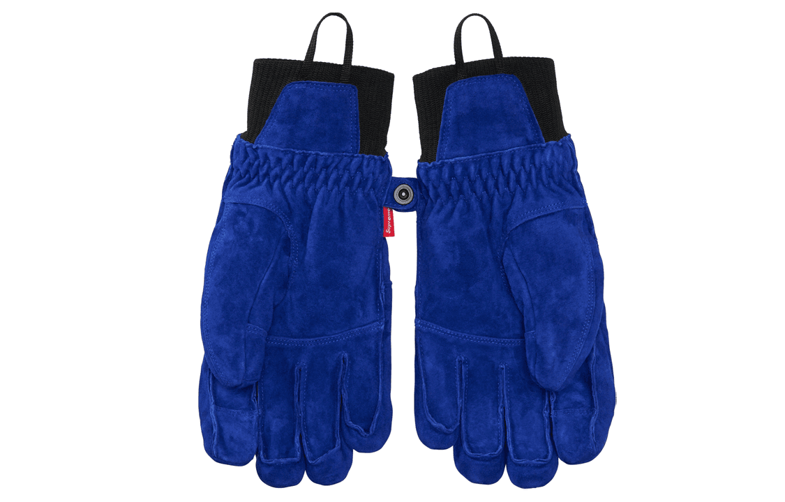 Supreme FW23 WEEK 15 THE NORTH FACE SUEDE GLOVES - изображение 2