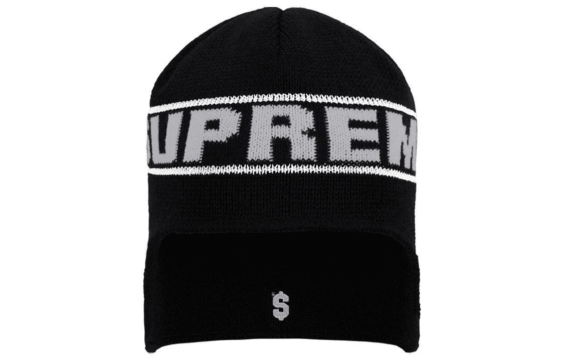 Головной убор Supreme FW23 WEEK 15 EARFLAP BEANIE - изображение 2