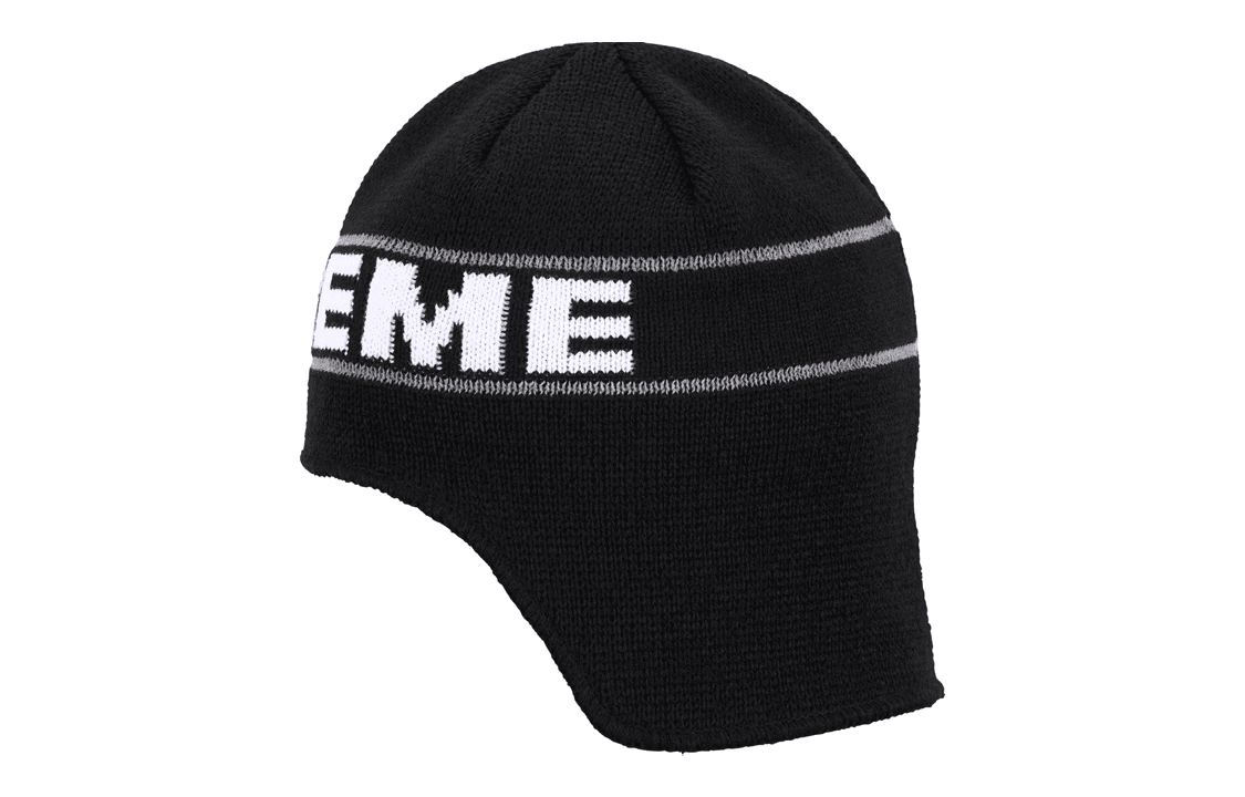 Головной убор Supreme FW23 WEEK 15 EARFLAP BEANIE - изображение 3