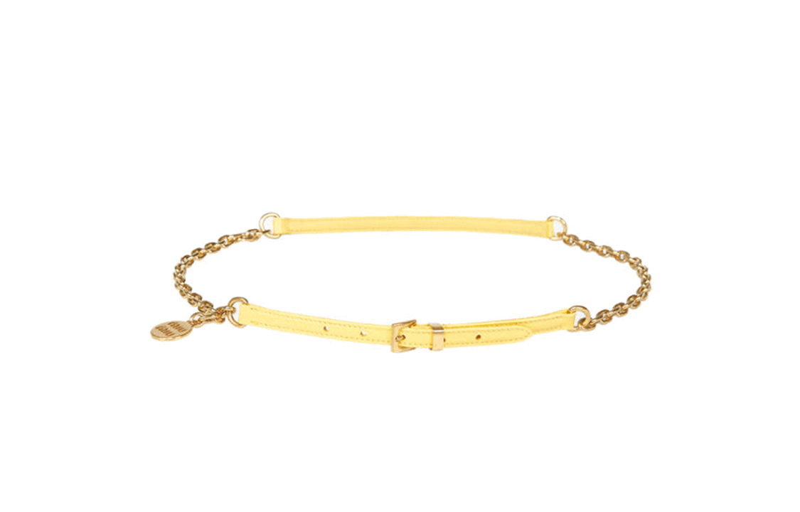 Ремень MIU MIU Logo 1CM - изображение 1