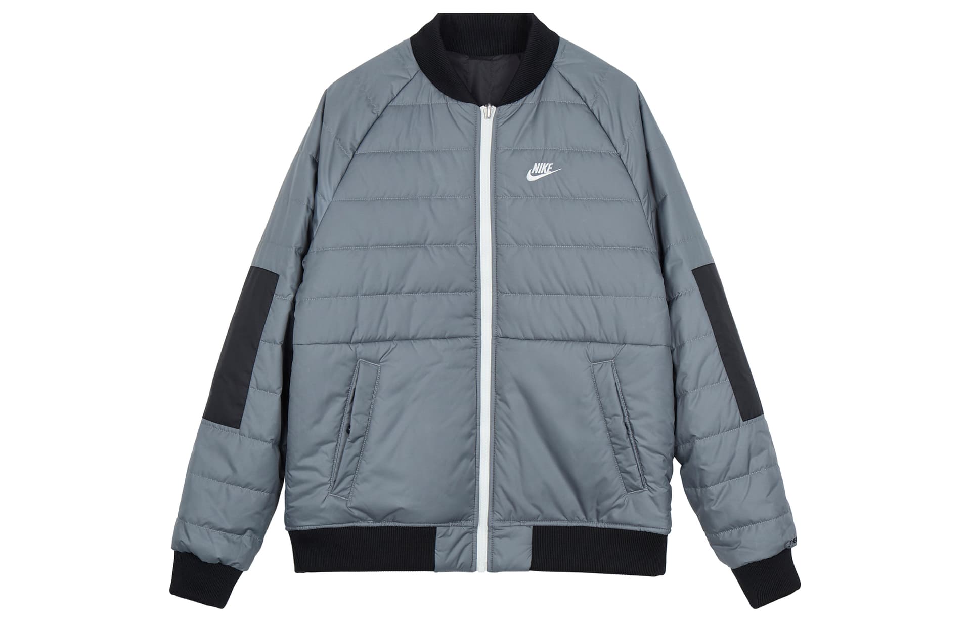 Зимняя куртка пуховик Nike Reversible Sports Jacket Black - изображение 3