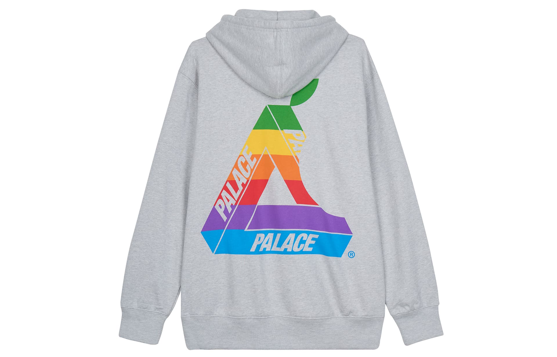 Худи PALACE Jobsworth Hoodie Gray - изображение 2