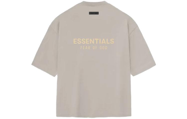 Футболка Fear of God Essentials FW23 V-Neck VT Silver Cloud - изображение 2