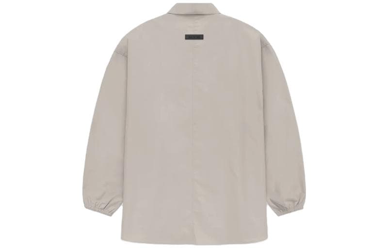 Рубашка Fear of God Essentials FW23 Button Down Shirt Silver Cloud - изображение 2