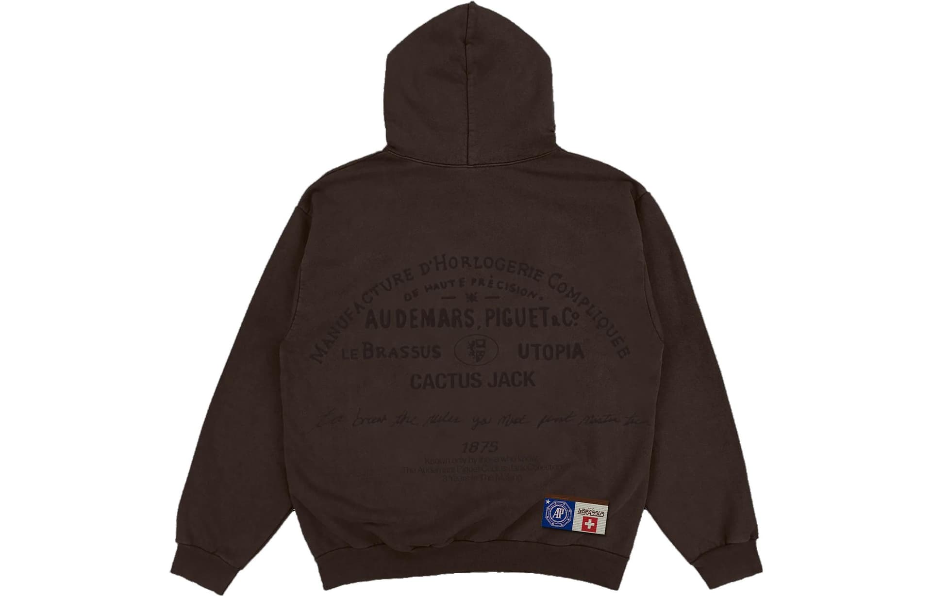 Худи Travis Scott x AUDEMARS PIGUET FW23 Logo - изображение 2