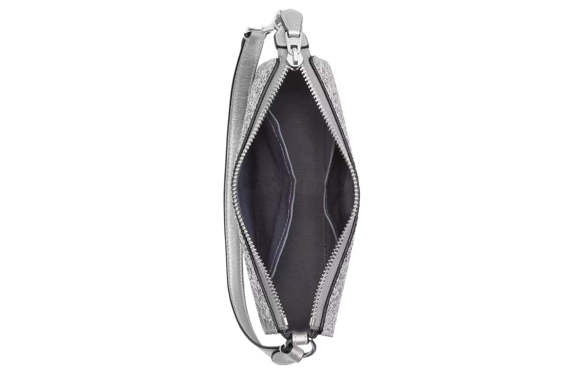 Мини-сумка COACH Nolita 19 Silver - изображение 3