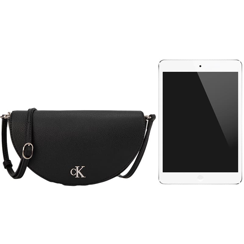 Сумка через плечо Calvin Klein Saddle Bag Space Black - изображение 4