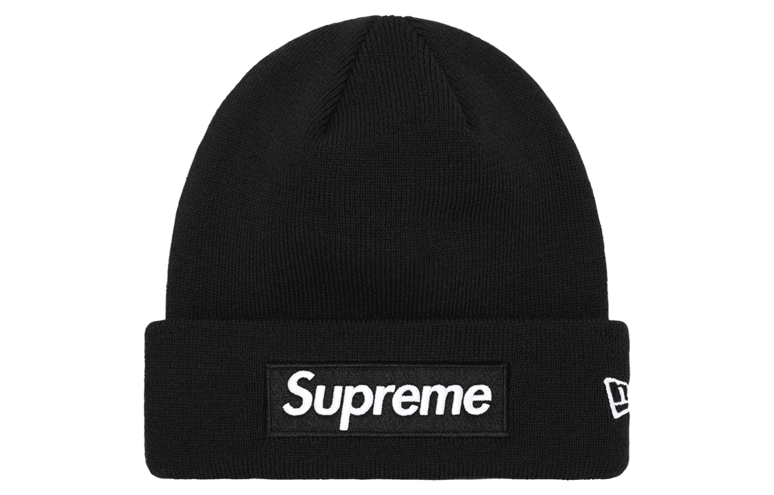 Шапка Supreme FW23 WEEK 16 NEW ERA BOX LOGO BEANIE - изображение 1