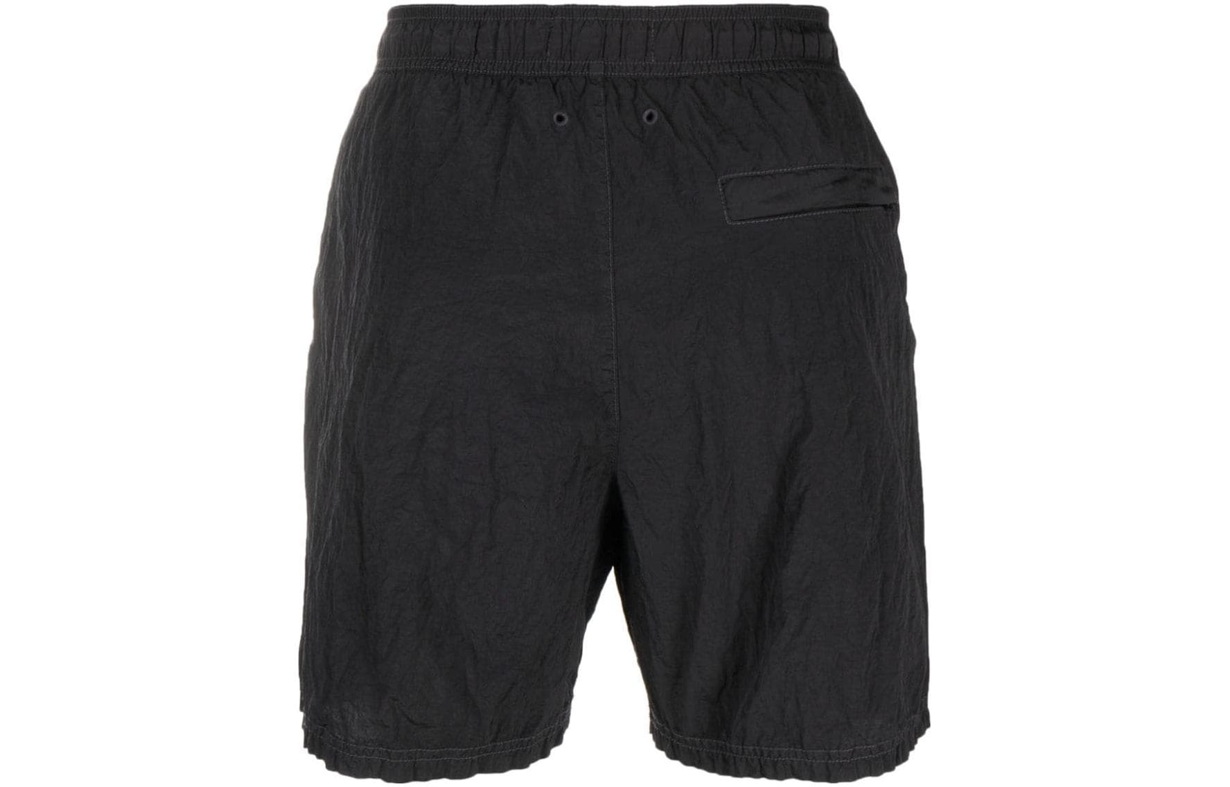 Шорты Stone Island Metal Nylon Logo Shorts Black - изображение 2