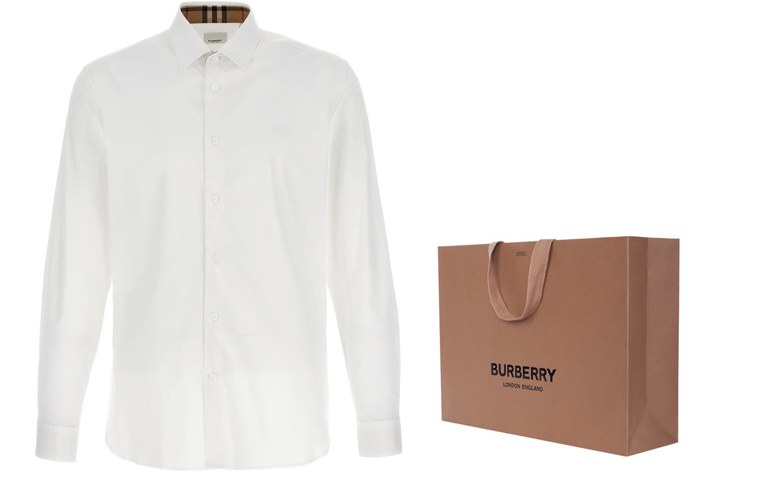Рубашка Burberry FW23 80714651 - изображение 3
