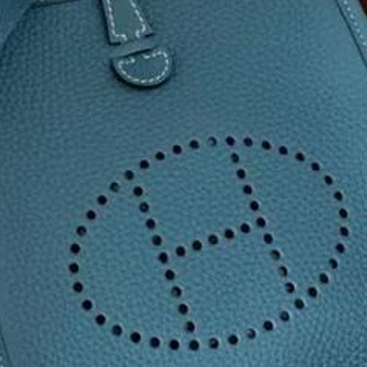 Сумка через плечо HERMES Evelyne 16 Clemence D2 NEW BLEU JEAN - изображение 4