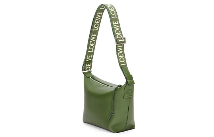 Сумка через плечо LOEWE Cubi Forest Green - изображение 2