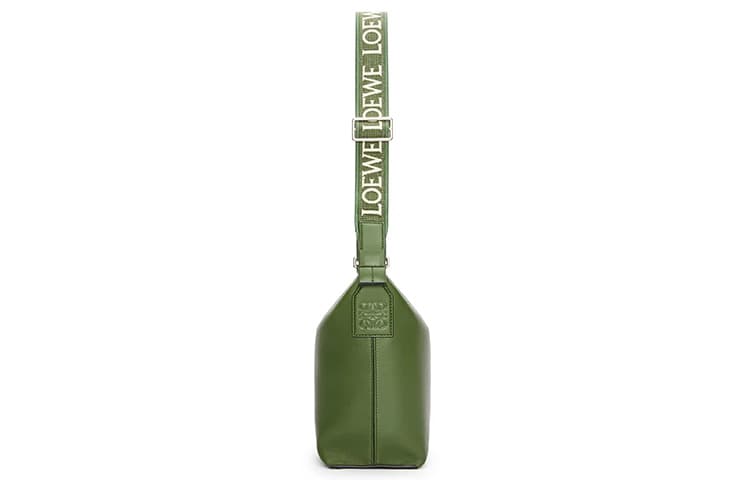 Сумка через плечо LOEWE Cubi Forest Green - изображение 3