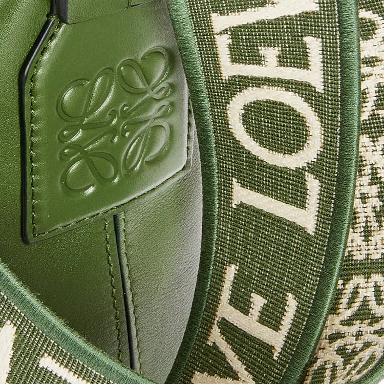 Сумка через плечо LOEWE Cubi Forest Green - изображение 4