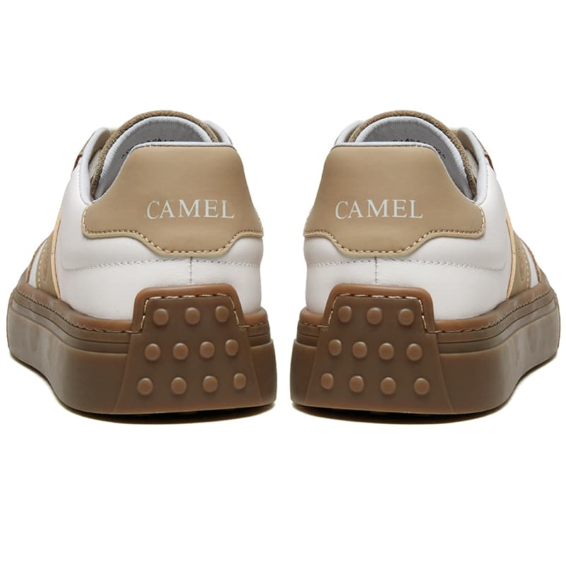 Кроссовки CAMEL Retro Leather Sneakers - изображение 4